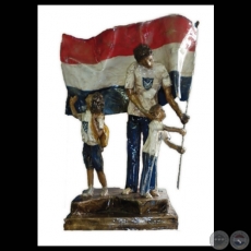 BANDERA - Escultura de INGRID SEALL MÜLLER